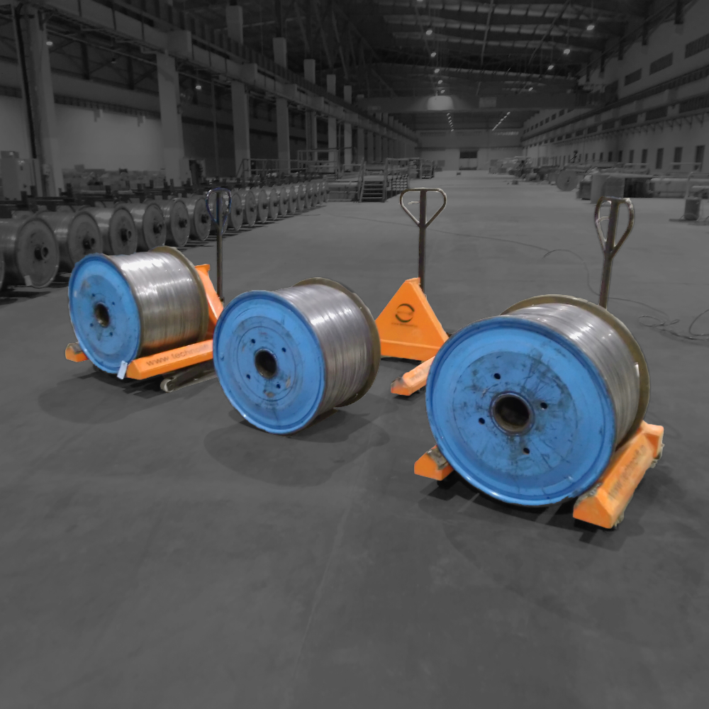 Reel High Lifting Pallet Truck