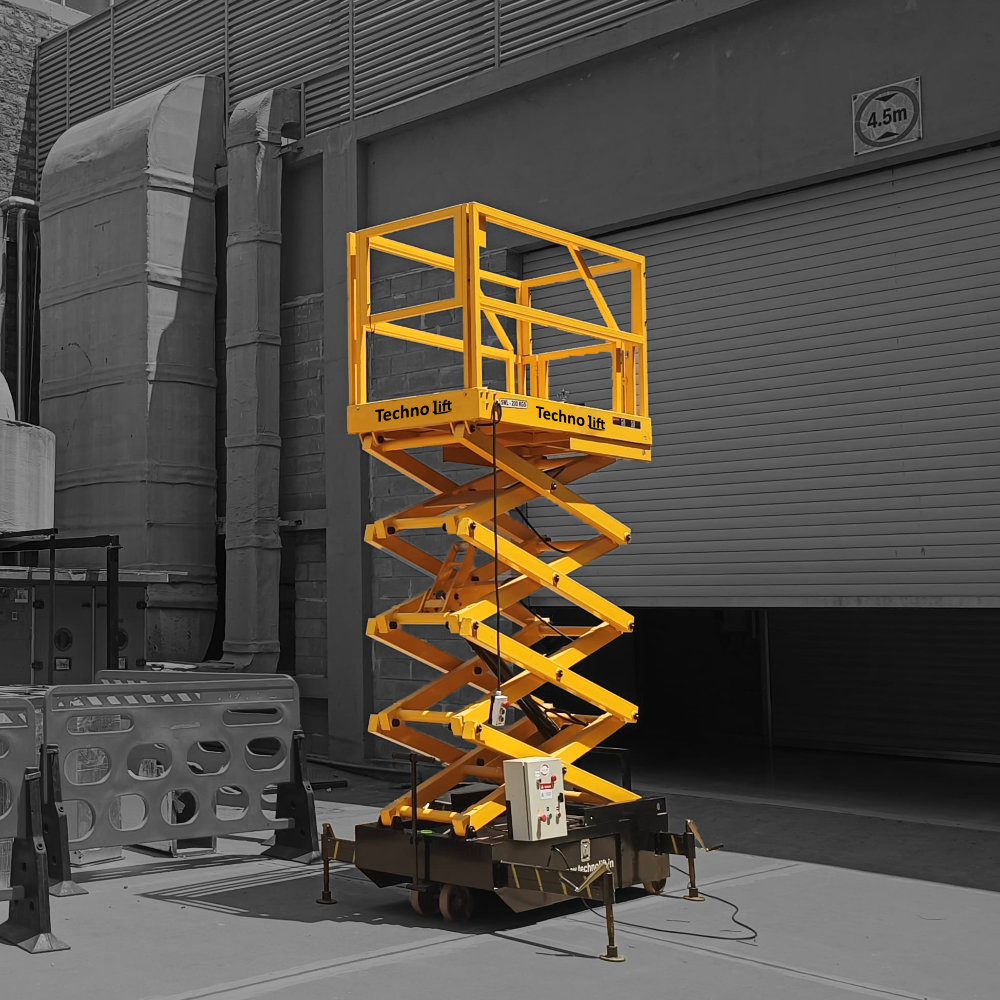 High Lift Mobile Scissor Lift